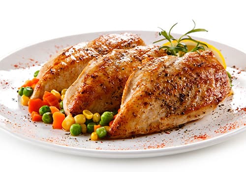 cooked food